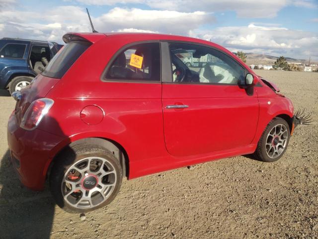 3C3CFFBR7CT357603 - 2012 FIAT 500 SPORT RED photo 3