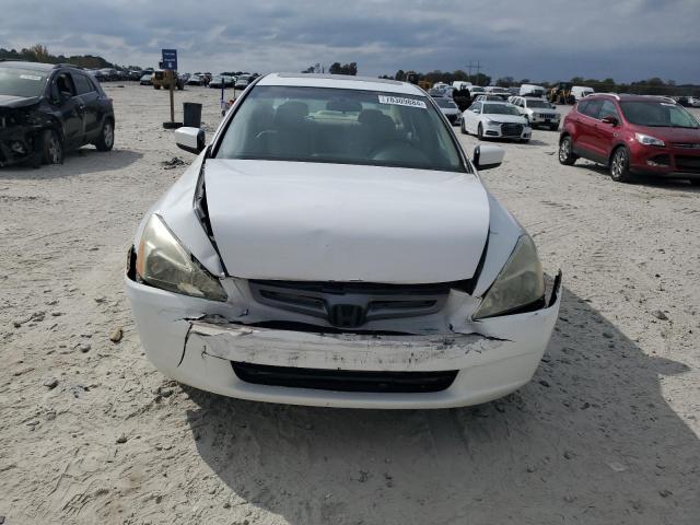 1HGCM56825A093599 - 2005 HONDA ACCORD EX WHITE photo 5