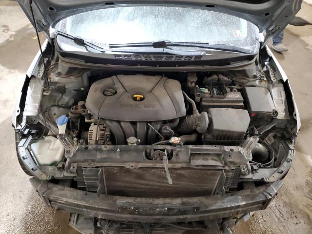 5NPDH4AE9FH610602 - 2015 HYUNDAI ELANTRA SE SILVER photo 11