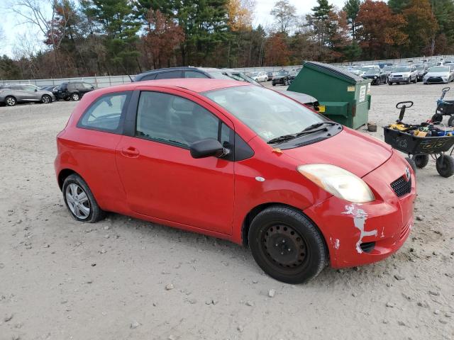 JTDJT923975040999 - 2007 TOYOTA YARIS RED photo 4