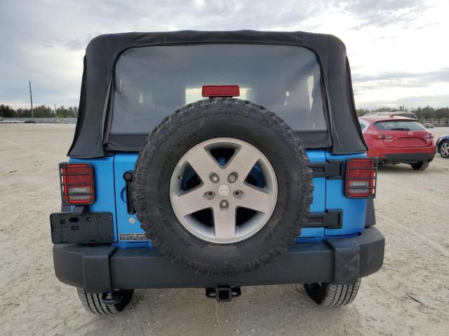 1J4AA2D18AL157852 - 2010 JEEP WRANGLER SPORT BLUE photo 6