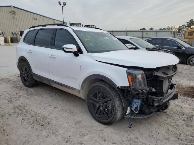 5XYP5DGC9RG445979 - 2024 KIA TELLURIDE SX WHITE photo 4