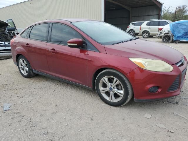 1FADP3F22EL270477 - 2014 FORD FOCUS SE BURGUNDY photo 4