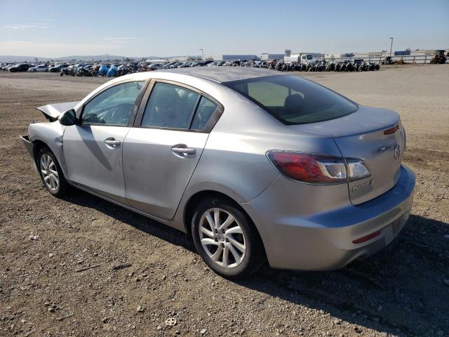 JM1BL1W82C1680288 - 2012 MAZDA 3 I SILVER photo 2