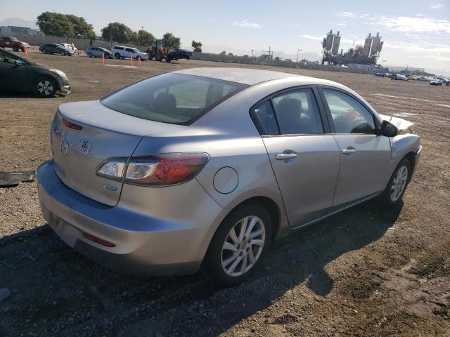 JM1BL1W82C1680288 - 2012 MAZDA 3 I SILVER photo 3