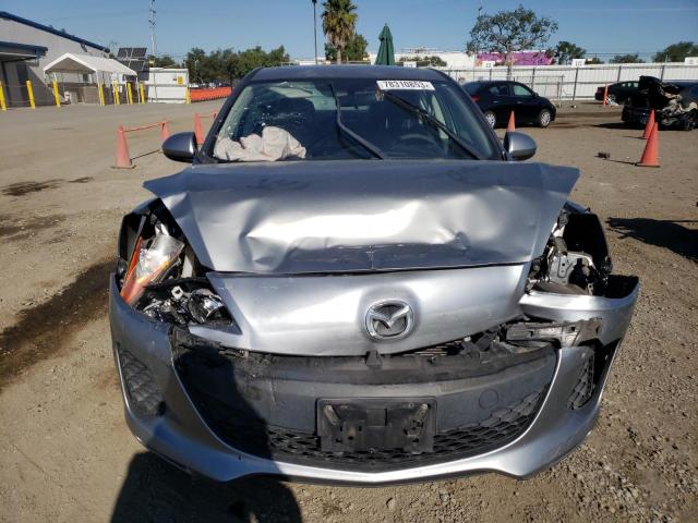 JM1BL1W82C1680288 - 2012 MAZDA 3 I SILVER photo 5