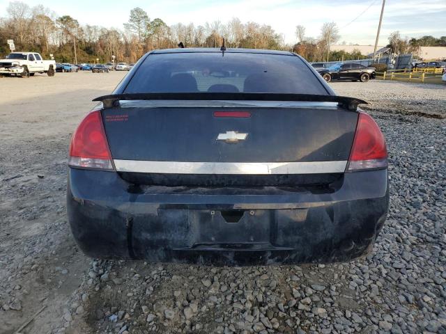 2G1WT57K591251015 - 2009 CHEVROLET IMPALA 1LT BLACK photo 6