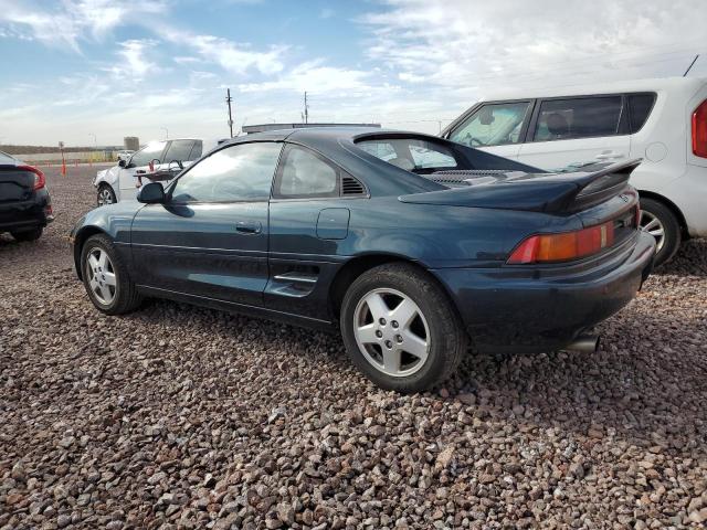 JT2SW22N8M0044290 - 1991 TOYOTA MR2 SPORT ROOF TURQUOISE photo 2