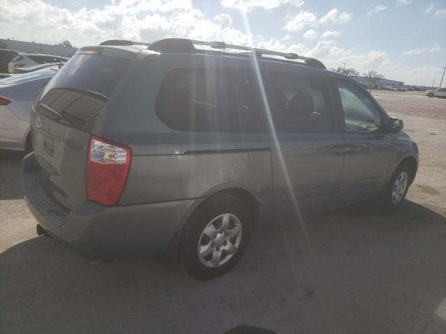 KNDMB233286262236 - 2008 KIA SEDONA EX BLUE photo 3