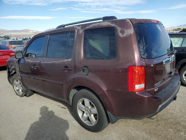 5FNYF4H44BB097076 - 2011 HONDA PILOT EX MAROON photo 2