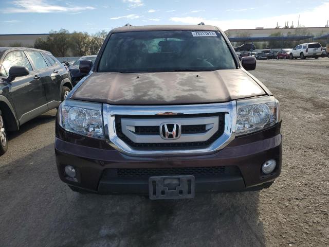 5FNYF4H44BB097076 - 2011 HONDA PILOT EX MAROON photo 5