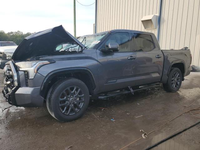 5TFNA5ABXPX022315 - 2023 TOYOTA TUNDRA CREWMAX PLATINUM Grau Foto 1