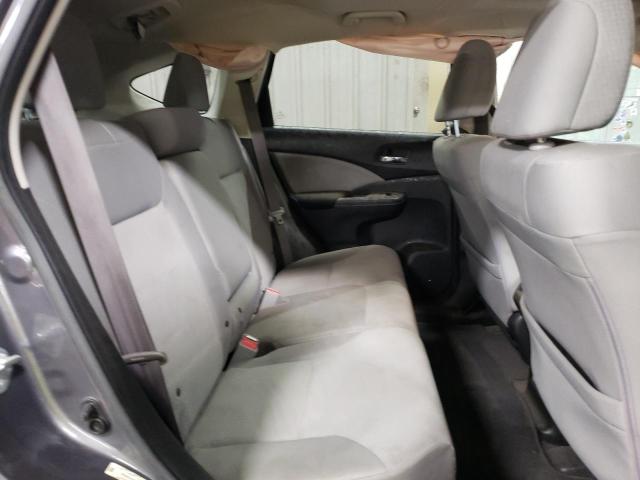 2HKRM4H54FH675140 - 2015 HONDA CR-V EX GRAY photo 10