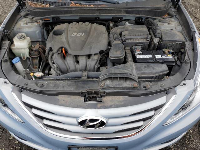 5NPEB4AC9EH904858 - 2014 HYUNDAI SONATA GLS SILVER photo 11