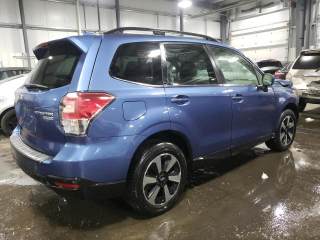 JF2SJARC4HH583115 - 2017 SUBARU FORESTER 2.5I LIMITED BLUE photo 3