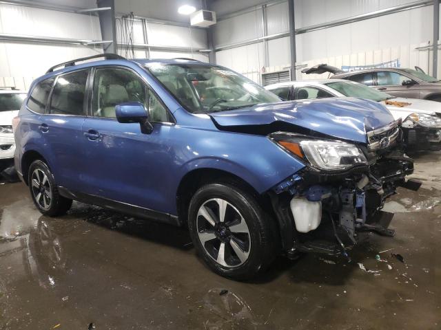 JF2SJARC4HH583115 - 2017 SUBARU FORESTER 2.5I LIMITED BLUE photo 4