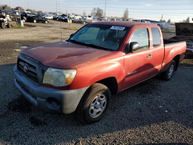 5TETX22NX7Z417388 - 2007 TOYOTA TACOMA ACCESS CAB წითელი ფოტო 1