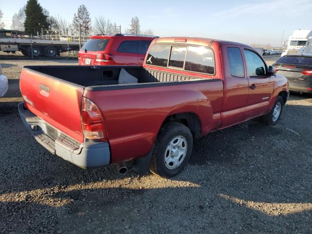5TETX22NX7Z417388 - 2007 TOYOTA TACOMA ACCESS CAB წითელი ფოტო 3