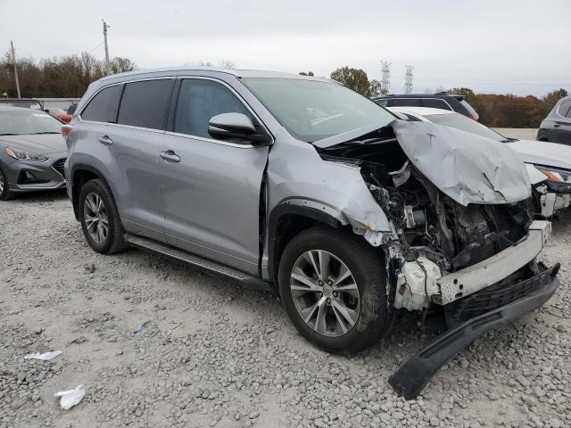 5TDKKRFH4ES010023 - 2014 TOYOTA HIGHLANDER XLE GRAY photo 4