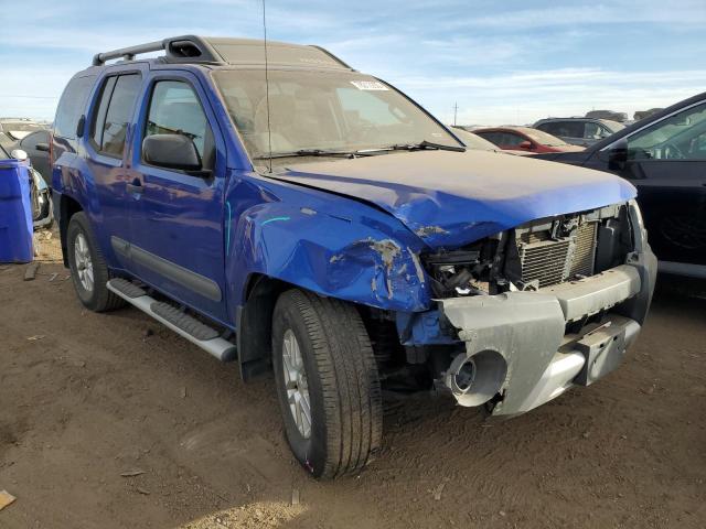 5N1AN0NWXFN655082 - 2015 NISSAN XTERRA X BLUE photo 4