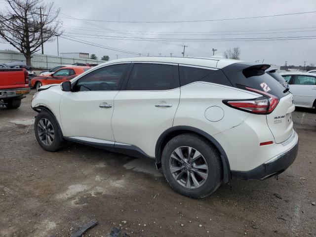 5N1AZ2MG2JN190896 - 2018 NISSAN MURANO S WHITE photo 2