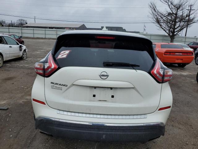 5N1AZ2MG2JN190896 - 2018 NISSAN MURANO S WHITE photo 6