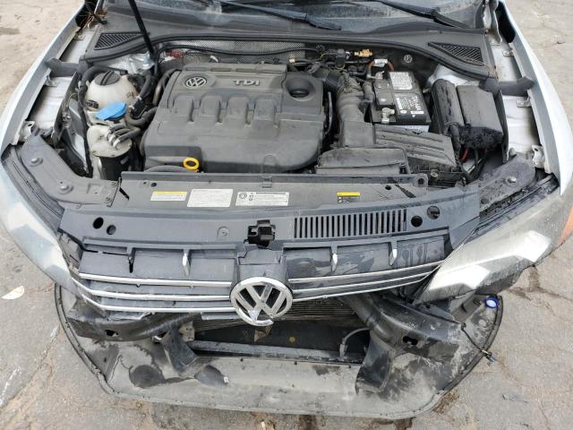 1VWCV7A30FC062390 - 2015 VOLKSWAGEN PASSAT SEL SILVER photo 11