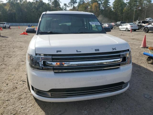 2FMGK5C86KBA27854 - 2019 FORD FLEX SEL WHITE photo 5