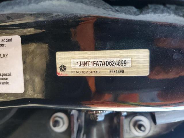 1J4NT1FA7AD624899 - 2010 JEEP COMPASS SPORT BLACK photo 13