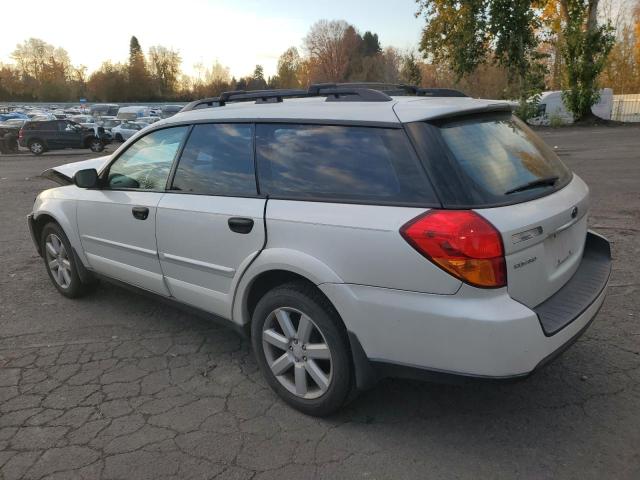 4S4BP61C077335949 - 2007 SUBARU LEGACY OUTBACK 2.5I WHITE photo 2