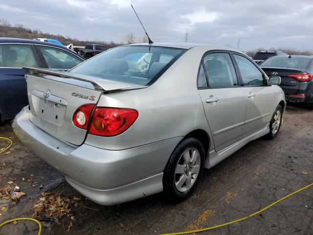 2T1BR32E33C106705 - 2003 TOYOTA COROLLA CE SILVER photo 3