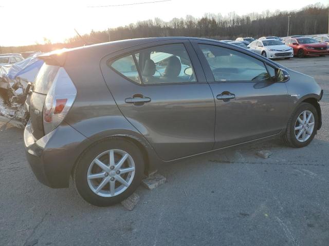 JTDKDTB38D1057732 - 2013 TOYOTA PRIUS C GRAY photo 3