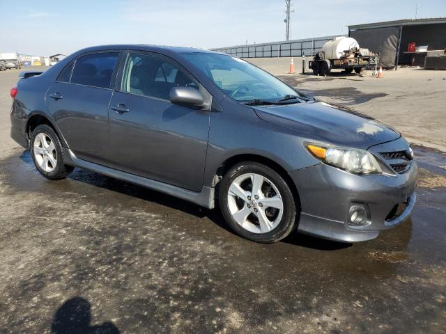 2T1BU4EEXBC562554 - 2011 TOYOTA COROLLA BASE GRAY photo 4