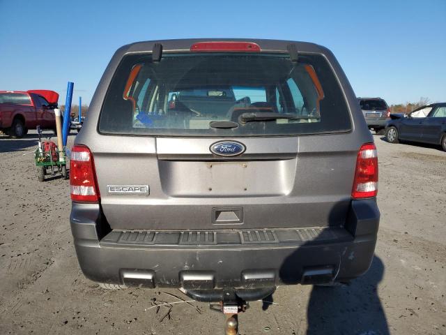 1FMCU0C77CKB27603 - 2012 FORD ESCAPE XLS GRAY photo 6