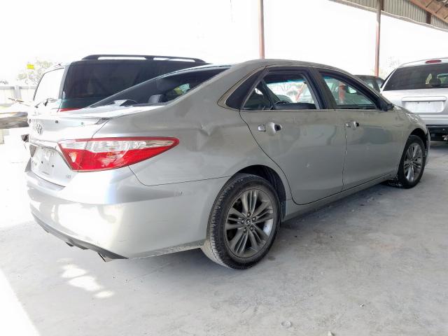 4T1BF1FK0GU184960 - 2016 TOYOTA CAMRY LE SILVER photo 4