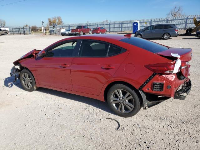 5NPD84LF2HH119717 - 2017 HYUNDAI ELANTRA SE RED photo 2