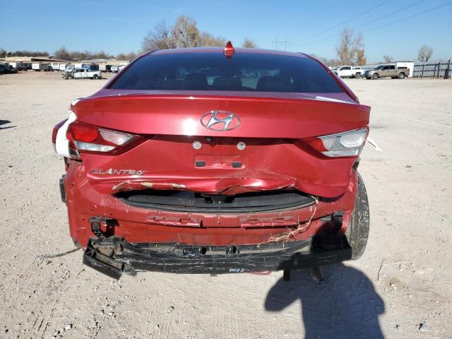 5NPD84LF2HH119717 - 2017 HYUNDAI ELANTRA SE RED photo 6