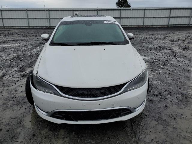 1C3CCCEG1FN727658 - 2015 CHRYSLER 200 C WHITE photo 5