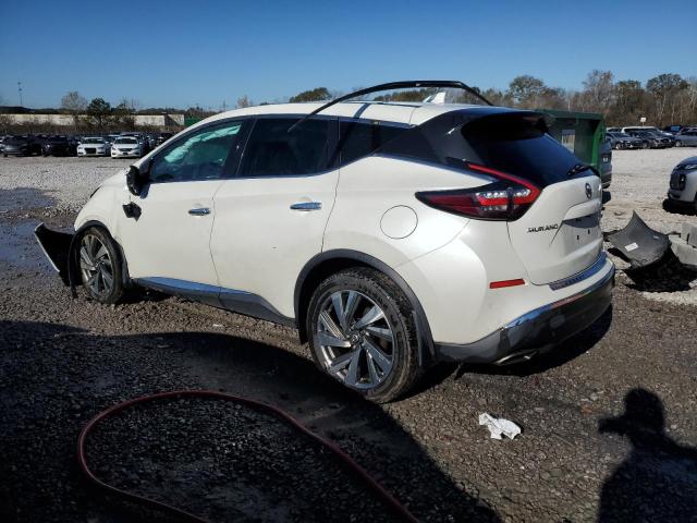 5N1AZ2CJ8MC131493 - 2021 NISSAN MURANO SL WHITE photo 2