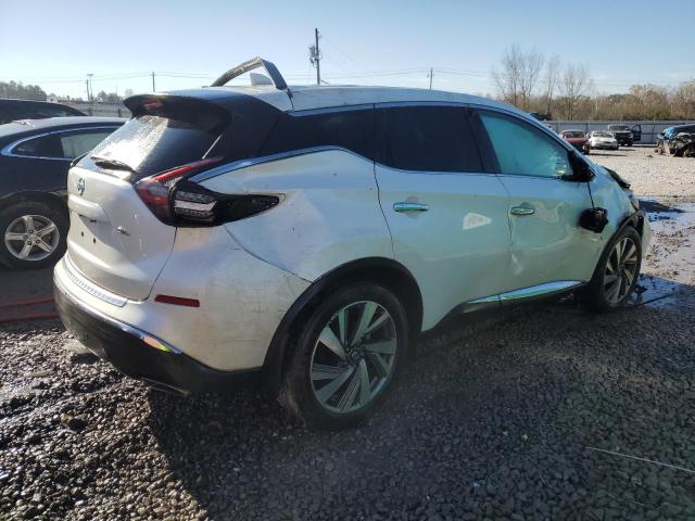 5N1AZ2CJ8MC131493 - 2021 NISSAN MURANO SL WHITE photo 3