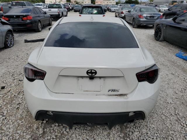 JF1ZNAA11F8710742 - 2015 TOYOTA SCION FR-S WHITE photo 6