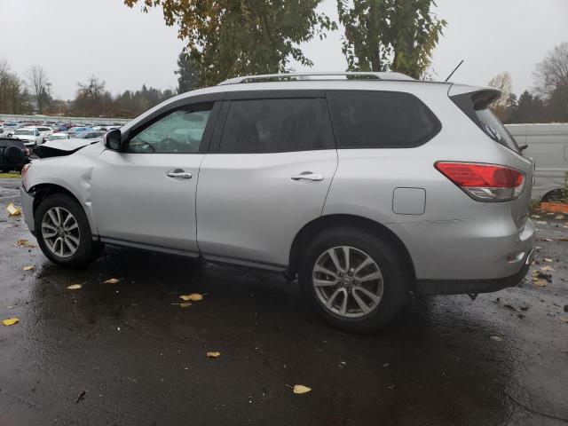 5N1AR2MM5EC695130 - 2014 NISSAN PATHFINDER S SILVER photo 2