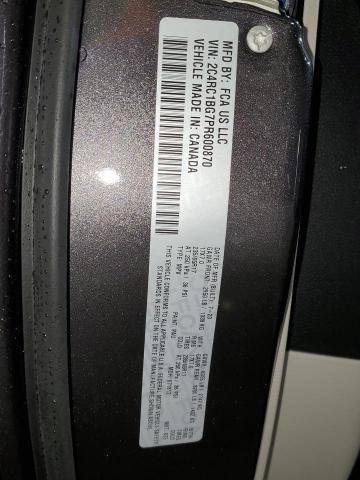 2C4RC1BG7PR600870 - 2023 CHRYSLER PACIFICA TOURING L Boz foto 13