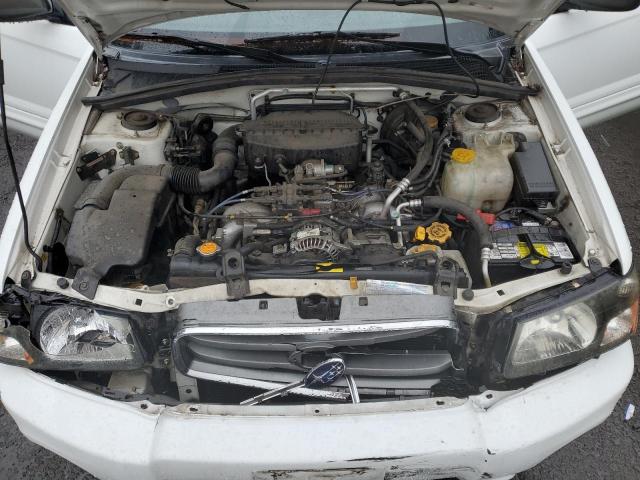 JF1SG65654H723621 - 2004 SUBARU FORESTER 2.5XS Белый фото 11