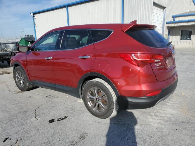 5XYZT3LB6GG375831 - 2016 HYUNDAI SANTA FE S RED photo 2