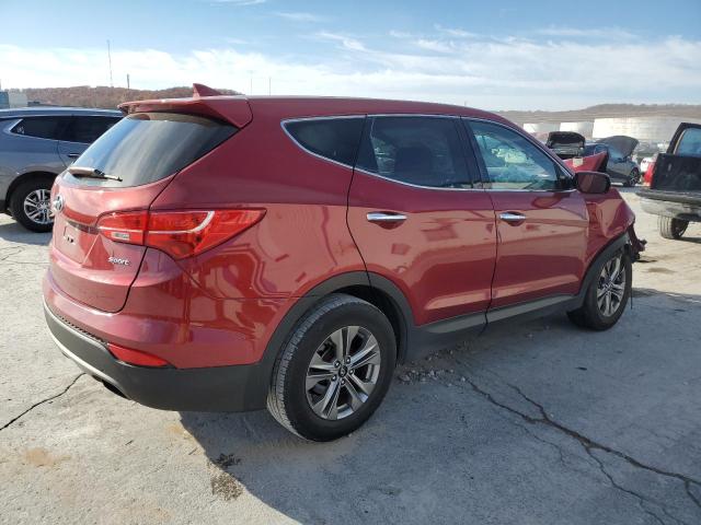 5XYZT3LB6GG375831 - 2016 HYUNDAI SANTA FE S RED photo 3