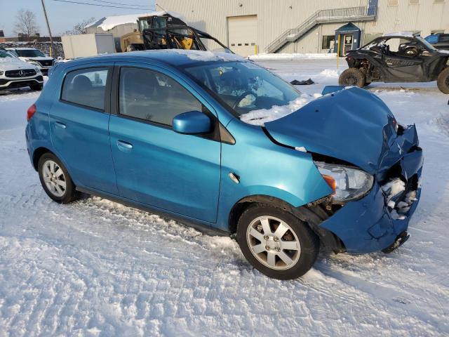 ML32A4HJ0EH004359 - 2014 MITSUBISHI MIRAGE ES BLUE photo 4