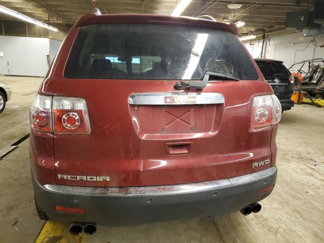 1GKEV33748J180014 - 2008 GMC ACADIA SLT-2 BURGUNDY photo 6