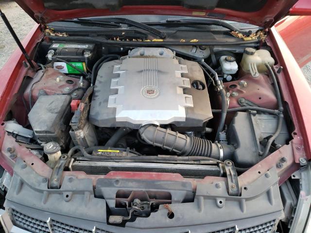 1G6DD67V480143297 - 2008 CADILLAC STS BURGUNDY photo 11