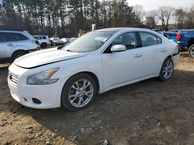 1N4AA5AP8CC828493 - 2012 NISSAN MAXIMA S WHITE photo 1